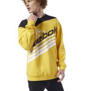 Reebok Classic Advance Crew Sweatshirt Herren - HellGrün Gelb - DE 069-TBL